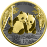 Panda 30 g Golden Ring China 2026. Srebrna moneta - limitowany nakład