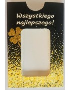 Blistry okazjonalne, opakowania, kartoniki. Na sztabki złota 1g